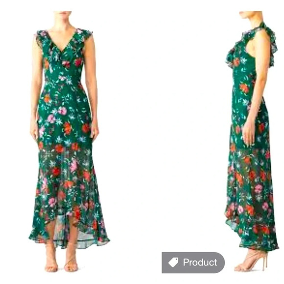 C/ meo collective $395 elodie dress xs green - Picture 1 of 9